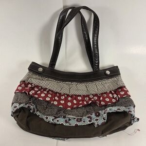 Thirty-One Multicolor Ruffle Shoulder Bag